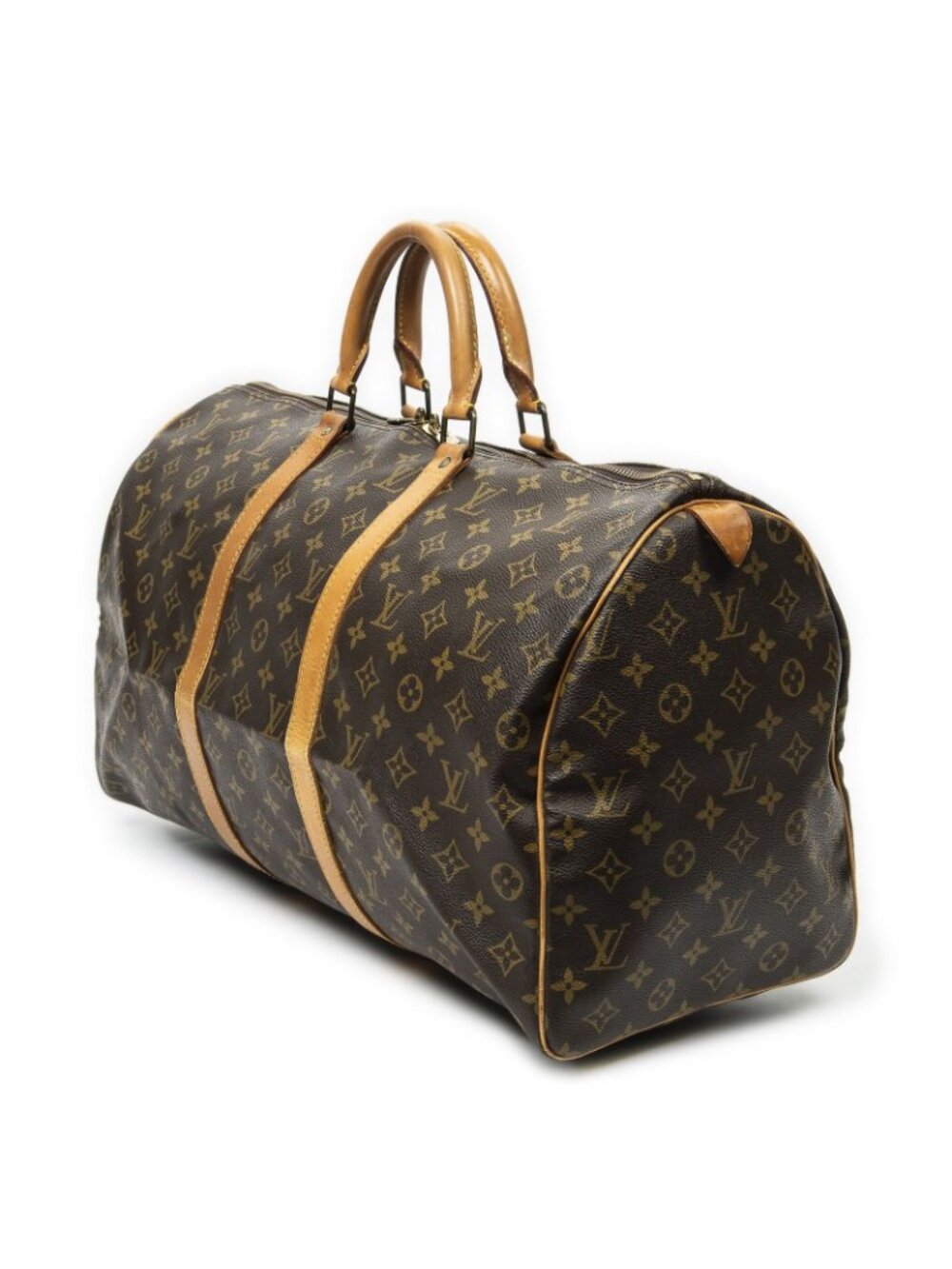 ★SOLD★ Louis Vuitton Keepall Brown Monogram Canvas - Picture 12 of 15